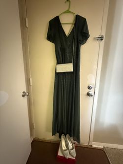 Dress, Heels And Bag