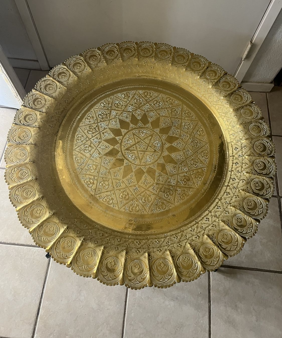 Plated Moroccan Table