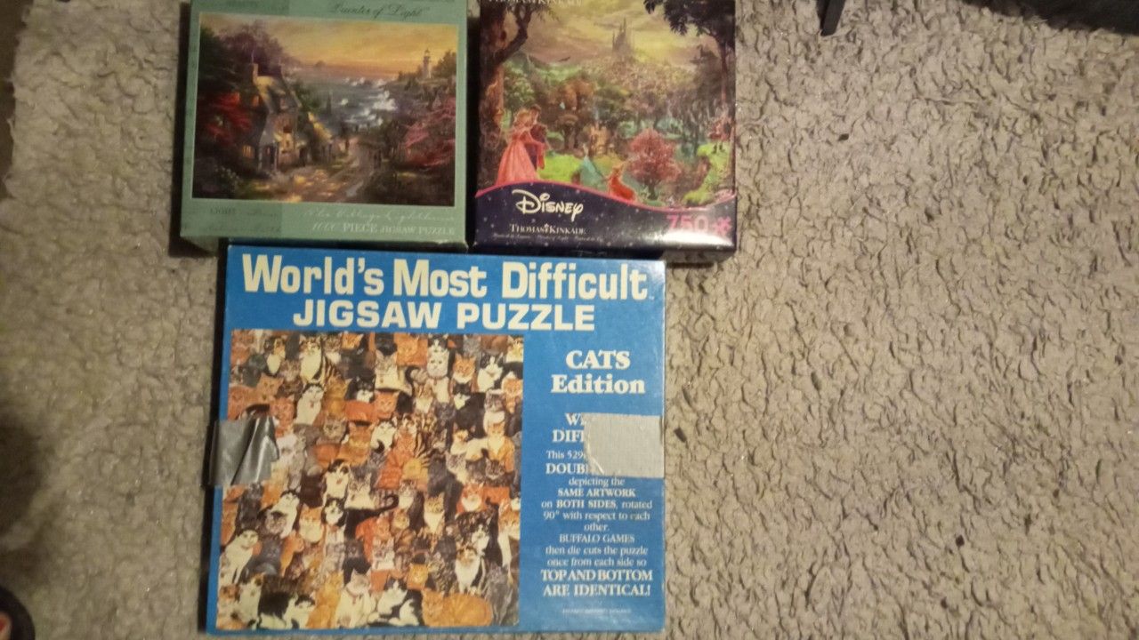 Puzzles Good Condition $4.00 Each