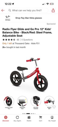 Radio Flyer Balance Bike