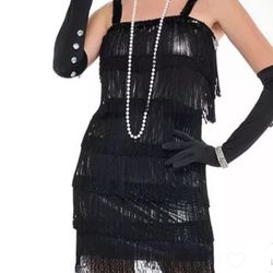 Plus Size Flapper Dress 