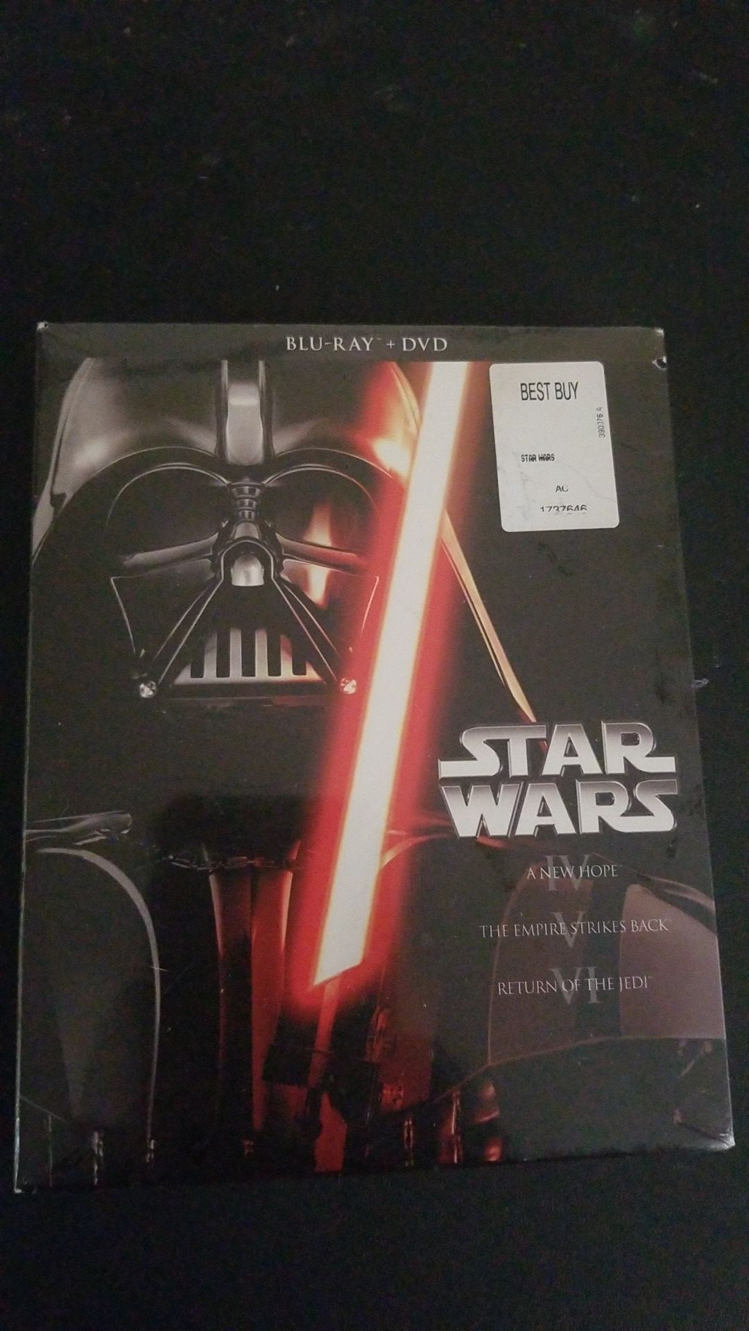 *SEALED* Star Wars IV, V. VI Blu-Ray/DVD set