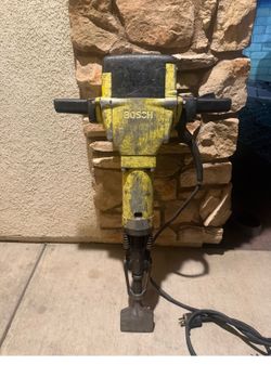 Bosch jackhammer with bit