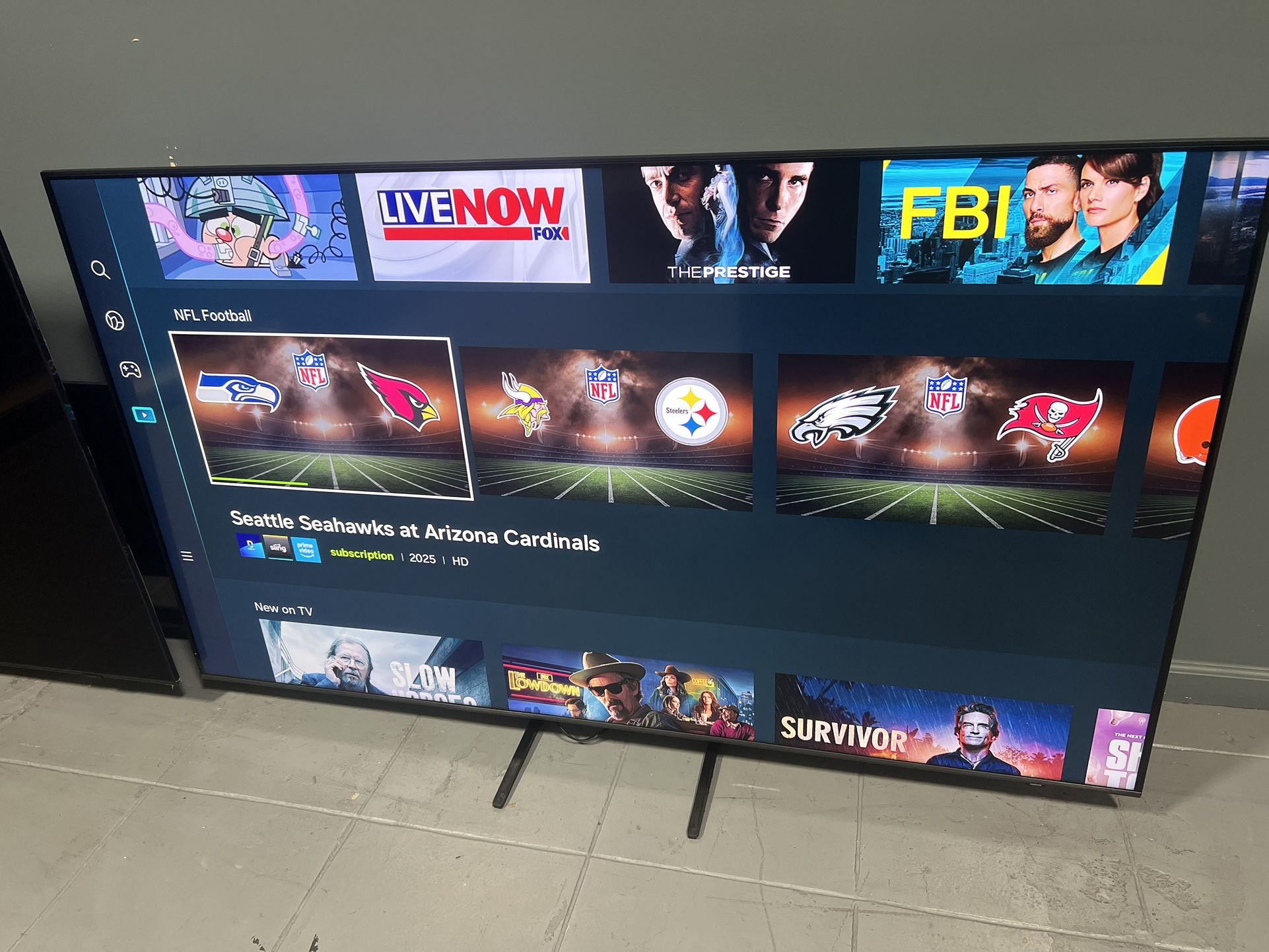 SAMSUNG 75” QLED SMART TV LED 4K HDR 120HZ FANTASTIC PICTURE QUALITY GUARANTEED 💯📺💯📺💯