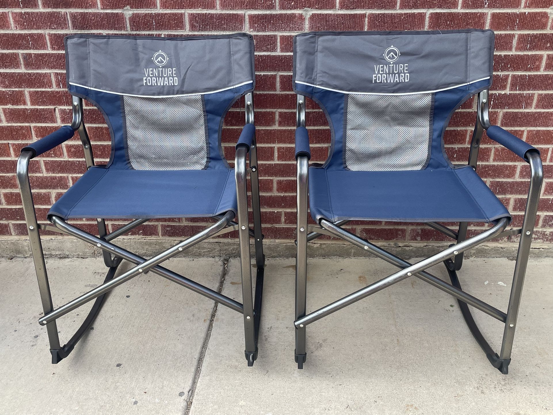 BRAND NEW 2 DIRECTOR ROCKING CHAIRS
