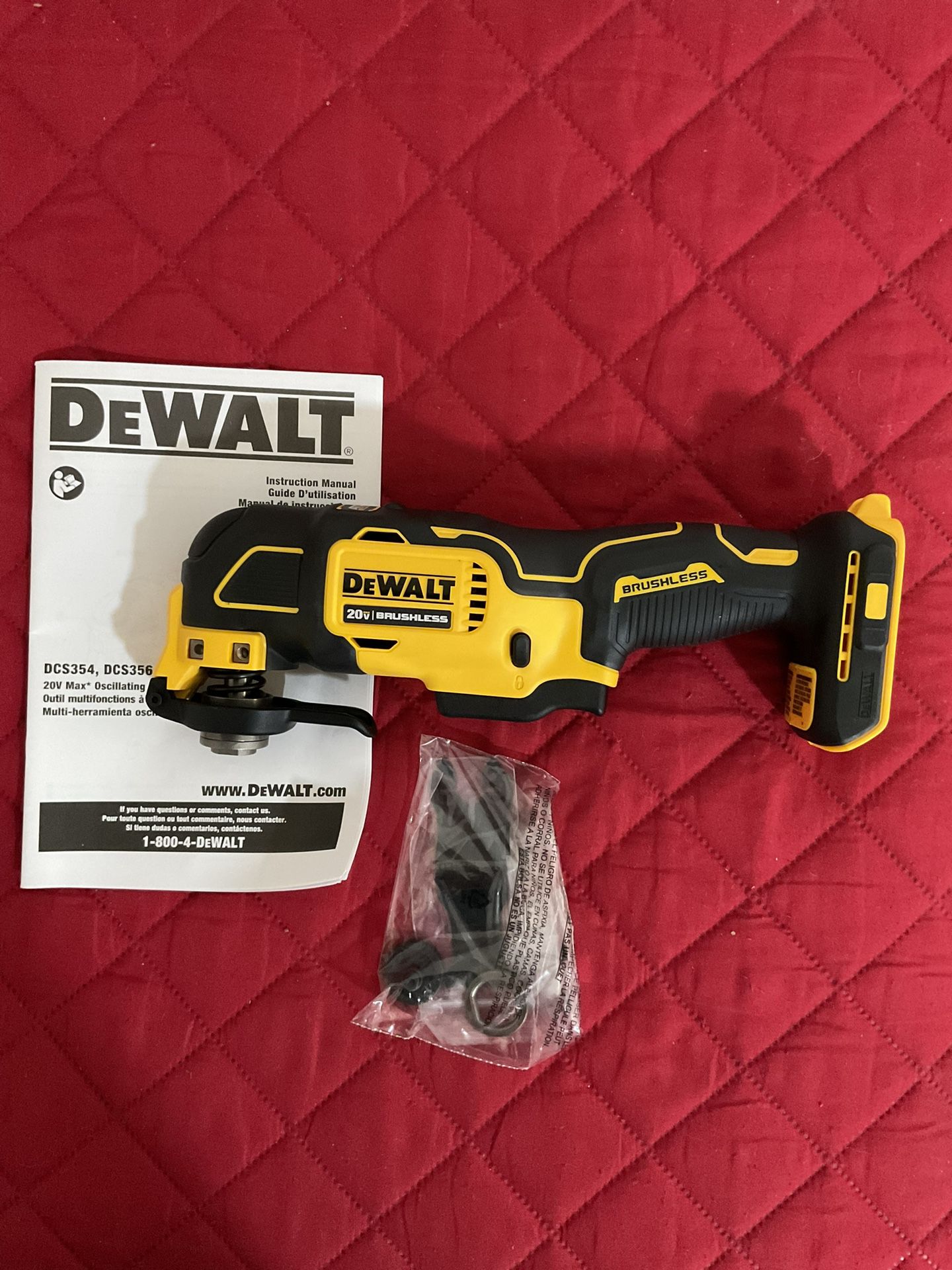 DEWALT. ATOMIC 20V MAX Cordless Brushless Oscillating Multi Tool (Tool Only).  DCS354B. for Sale in Dania Beach, FL OfferUp