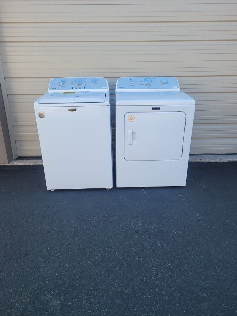 Maytag Topload Washer And Dryer Set