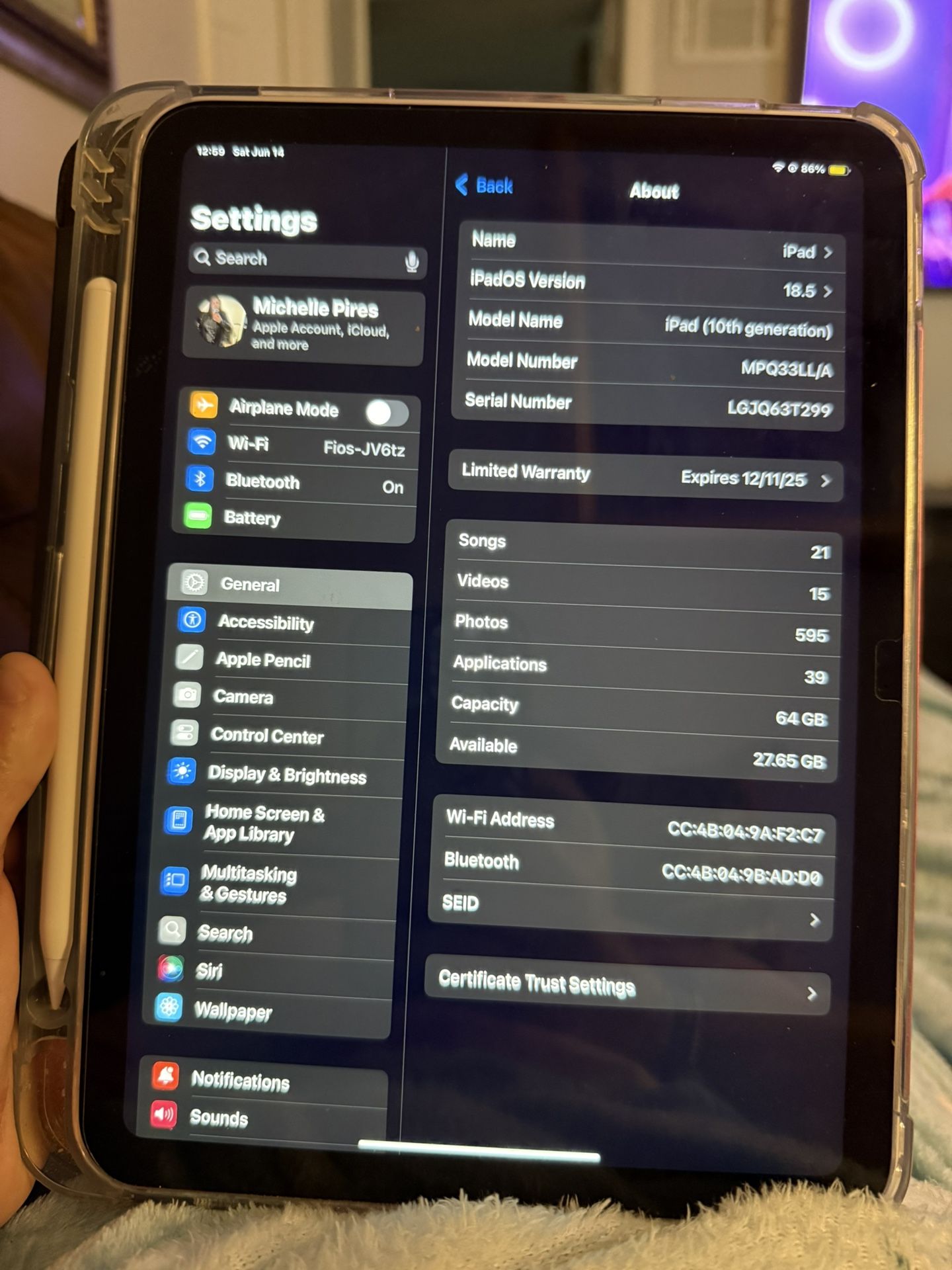 Apple iPad 10th Generation