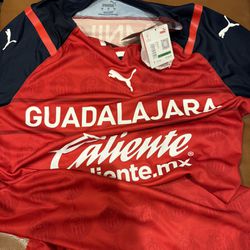 Puma Chivas Soccer Jersey Size Large Men New Price Firm 