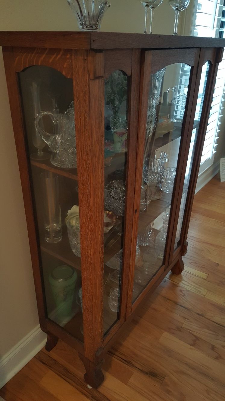 Antique Curio Cabinet