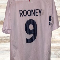 England Rooney #9 Home Football Shirt from the 2005/07 season 