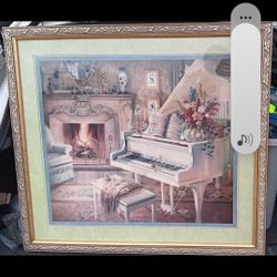 Home Interior Designs Piano Wall Art