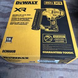 20V MAX* XR® 18 GA. BRAD NAILER (Tool only)