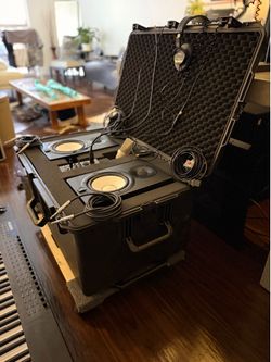 Large SKB Rolling Equipment Case with Custom-Cut Studio Foam