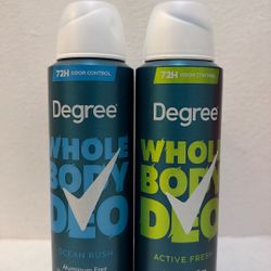 Degree Whole Body Deo Dry Spray Deodorant 