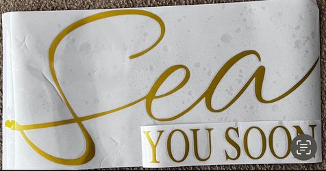 Vinyl decal stickers for backdrops