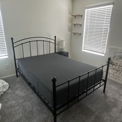 Full size bed Frame And Mattress