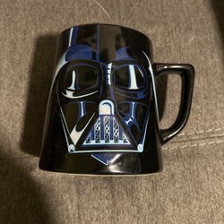 Star Wars Darth Vader Mug Disney Rare