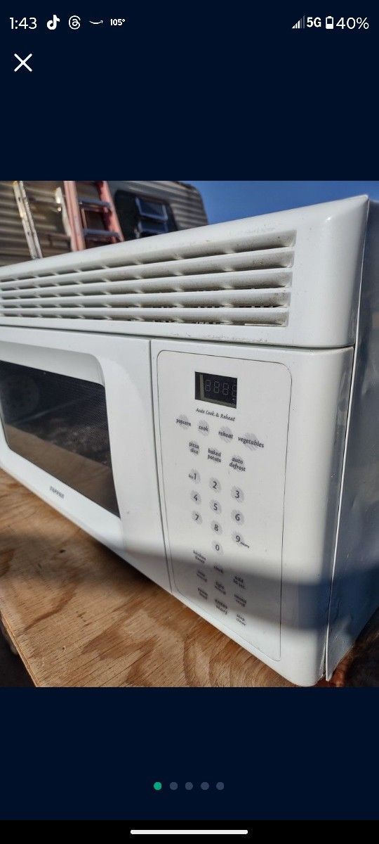 Over The Range Microwave $80