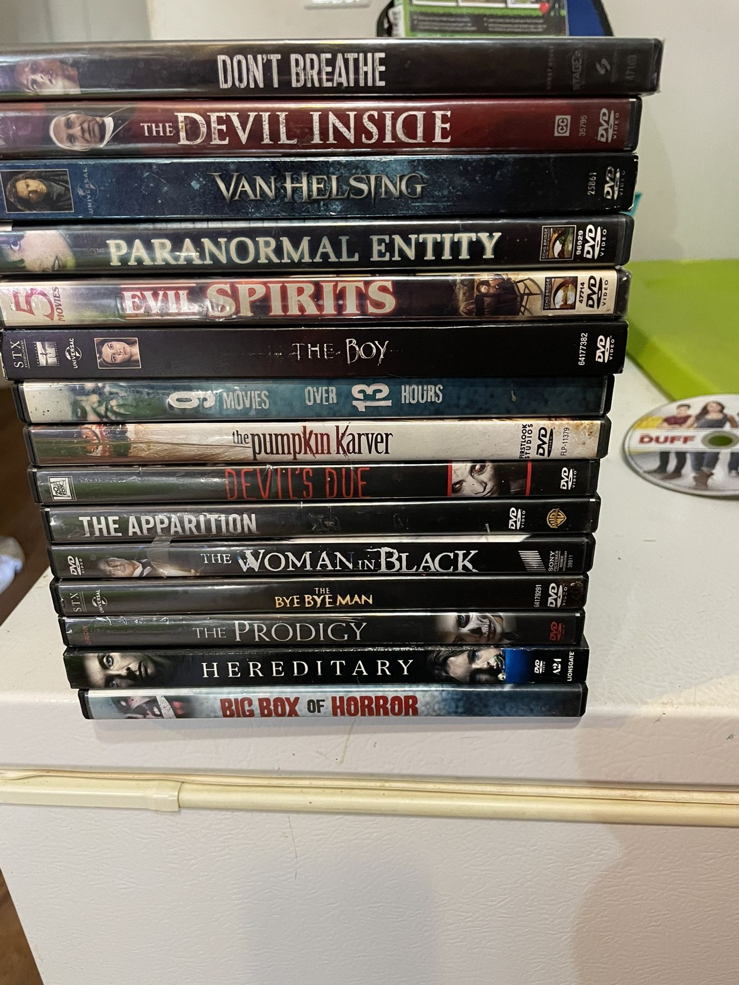 Horror DVDs