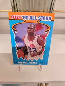 1990-Fleer All Stars (Michael Jordan) #5