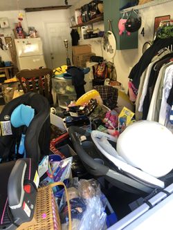 Clothes, Shoes, Toys, Purses, Make Up, Tools , Furniture 