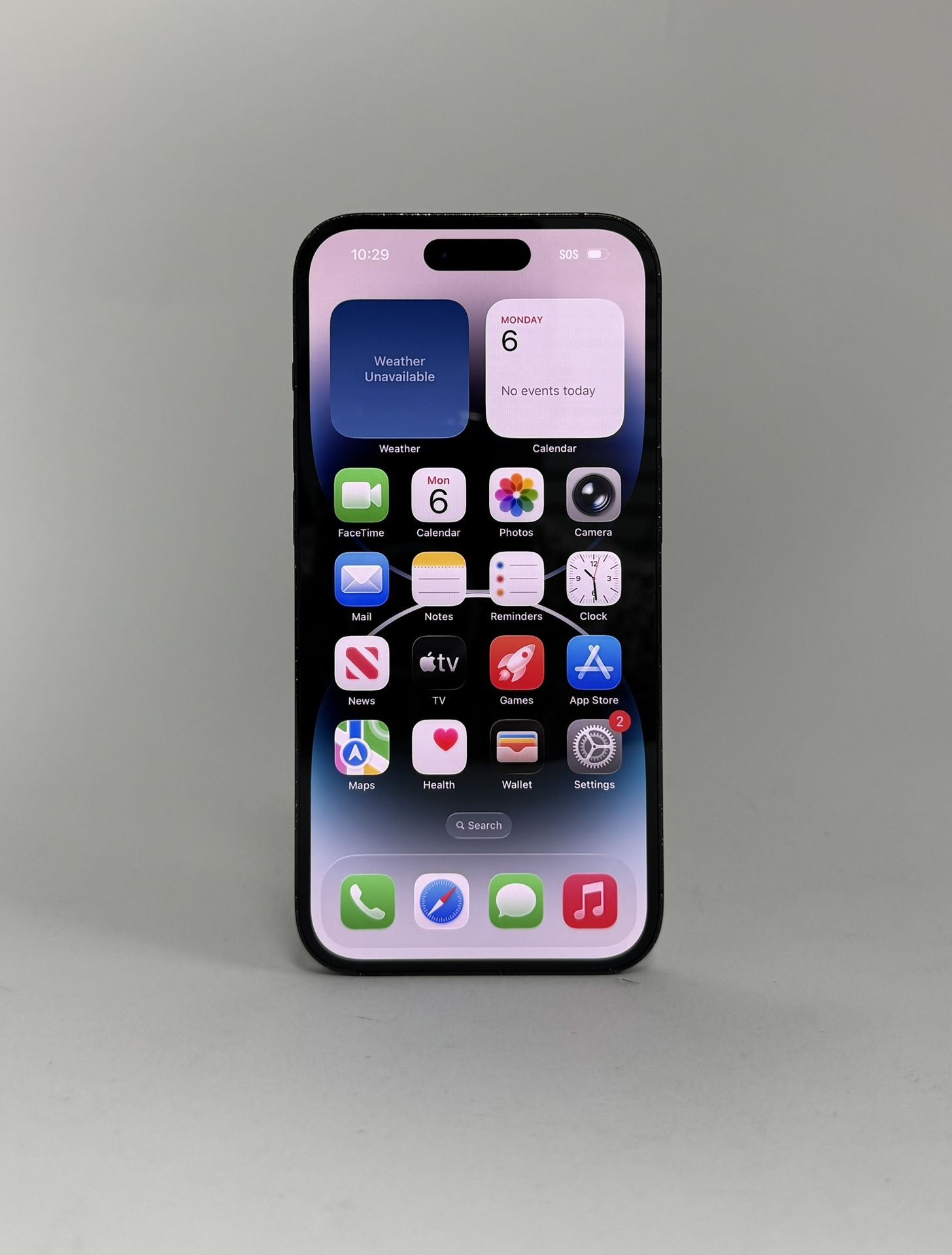 Apple iPhone 14 Pro 256GB Black Carrier Unlocked A2650