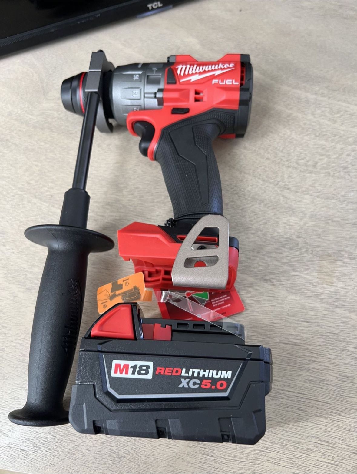 Milwaukee M18 Hammer Drill Comes With 5.0 Battery 