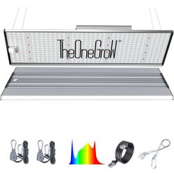 MA2000 200W LED Grow Light Full Spectrum | Commercial Plant Light Panel with Daisy Chain & Dimming | 2x4ft/4x4ft Coverage for Hydroponic Vegetables & 