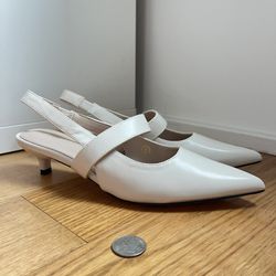 Brand New - Slingback Kitten Heel Pumps US Size 6