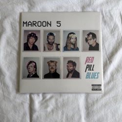 Maroon 5 Red Pill Blues 12” Vinyl Album 2 RED/BLUE LP