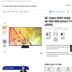 Samsung Qled 90t 55 Inch