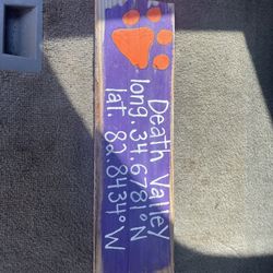 Death Valley Stadium Sign 