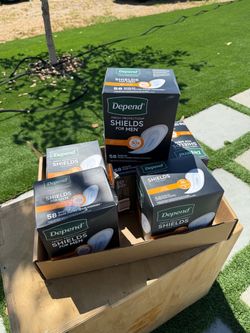 DEPEND SHIELDS FOR MEN