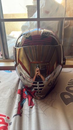 Full face motorcycle helmet Icon aflt synthwave pr