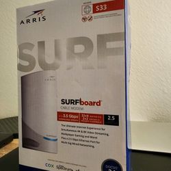 ARRIS S33 Surfboard Modem (Up To 3.5Gbps)