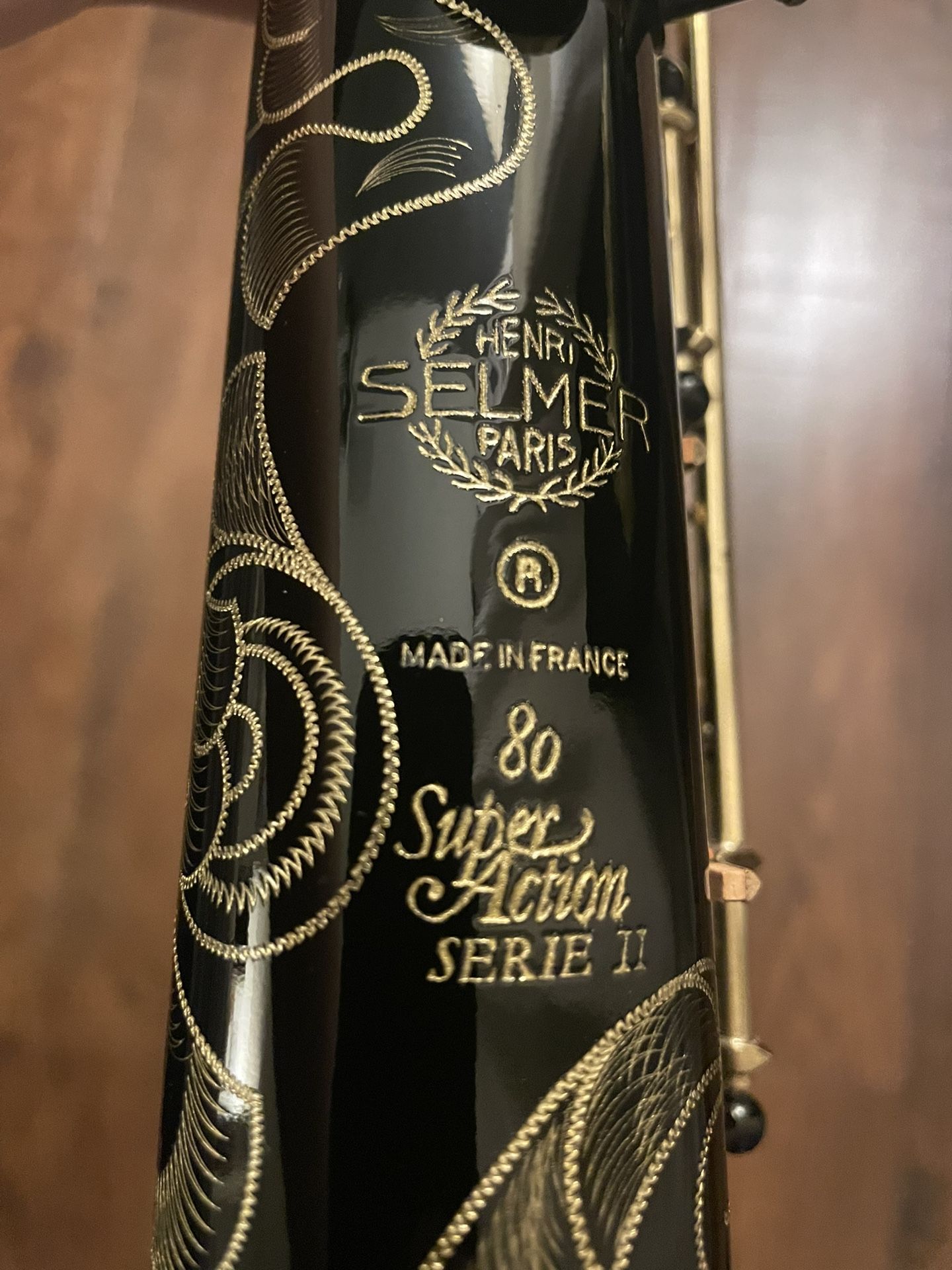 The Henry Selmer Paris 80 Super Action Series II Soprano Saxophone