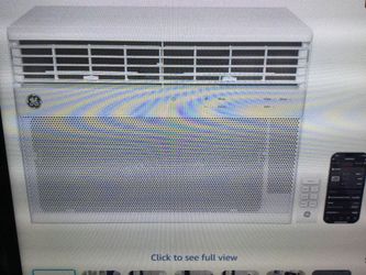 G E WINDOW AIR CONDITIONER 10,000 BTU FOR ROOMS UP TO 450 SQ FT, WI-FI ENABLE, ENERGY EFFICIENT COOLOING FOR MEDIUM ROOMS, EASY INSTALL KIT, CONTROL U