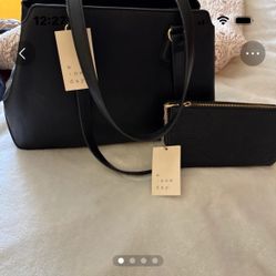 Ladies Handbag And Matching Wallet