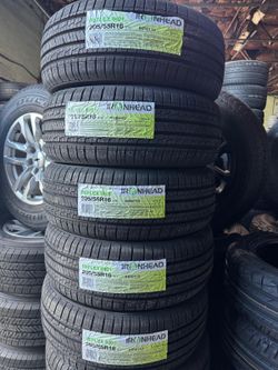 2055516 TIRES NEW 205/55R16 INSTALL BALANCE 