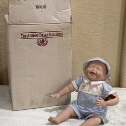 Ashton Drake “Tickles” Doll - 9” Tall 