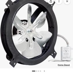 Air Vent Gable Mount Power Fan 53319