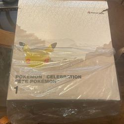 Framed Pokemon Celebration Pin Set 