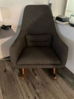 CB2 Saic Quantam Rocking Chair