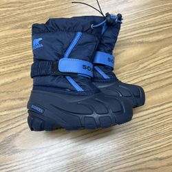 New Little Kids Sz 9 Sorel Winter Snow Boots Blue Toddler