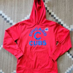 Majestic Chicago Cubs Mens Sweatshirt Hoodie Size Medium. 