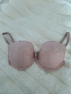 Soft Pink Lace Bra