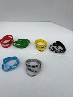 Rubber Gaming Bracelets