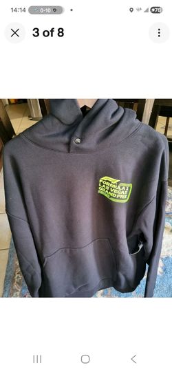 *NEW* F1 Las Vegas Grand Prix 2024 Neon Green Graphic Hoodie Size 2XL