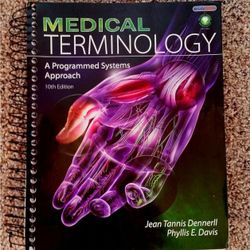 Medical Terminology: A Programmed Systems Approach 10th (tenth) edition